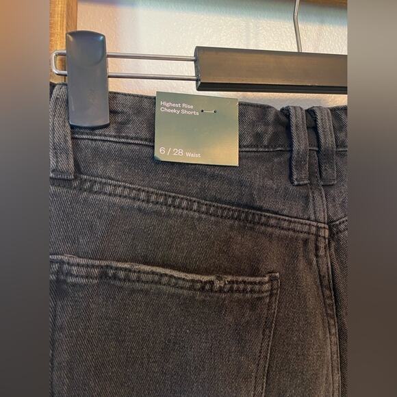 𝅺Wild‎ Fable Highest Rise Cheeky Shorts Rockabilly 90's Distressed Festival 6 - Picture 10 of 10